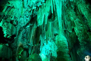 Detail of the Gibraltar Cavern.